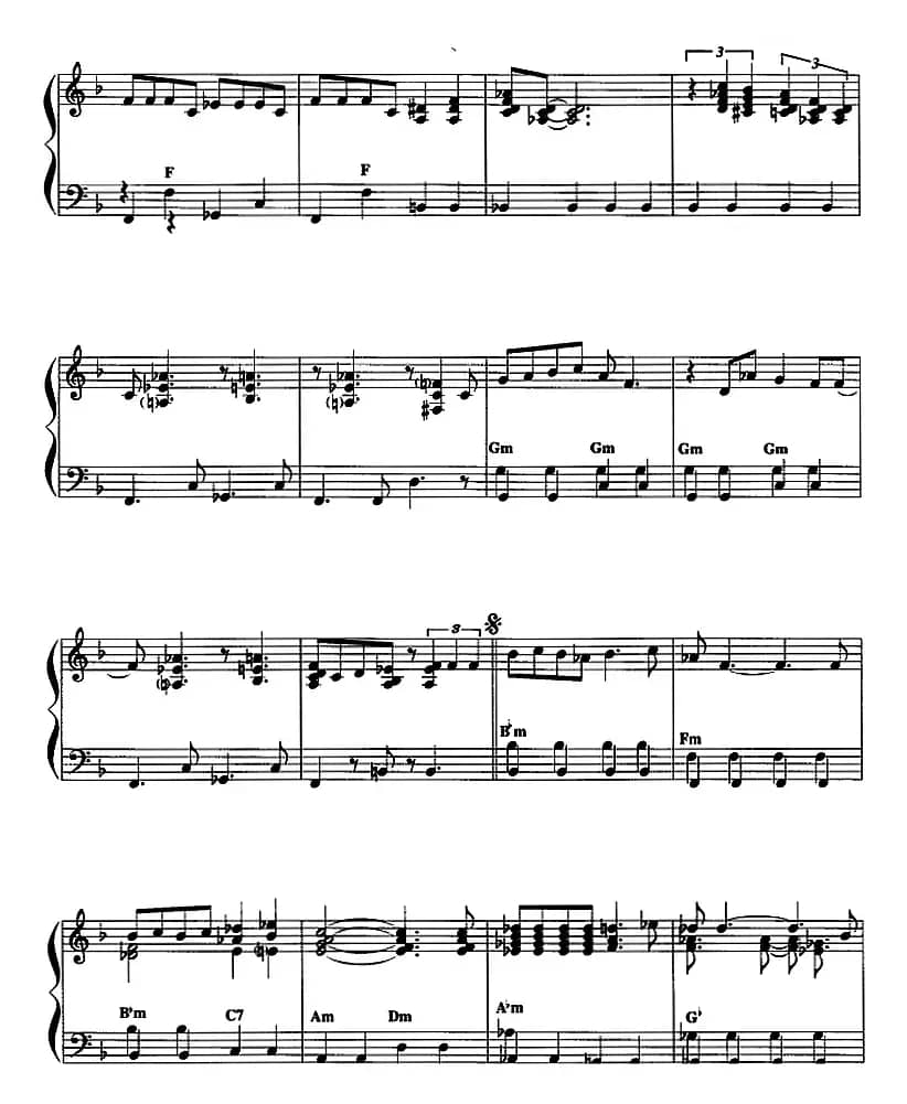 手风琴爵士乐曲：Black coffee 黑咖啡