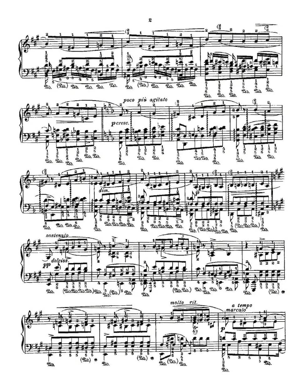 肖邦《练习曲》Fr.Chopin Op.10 No11