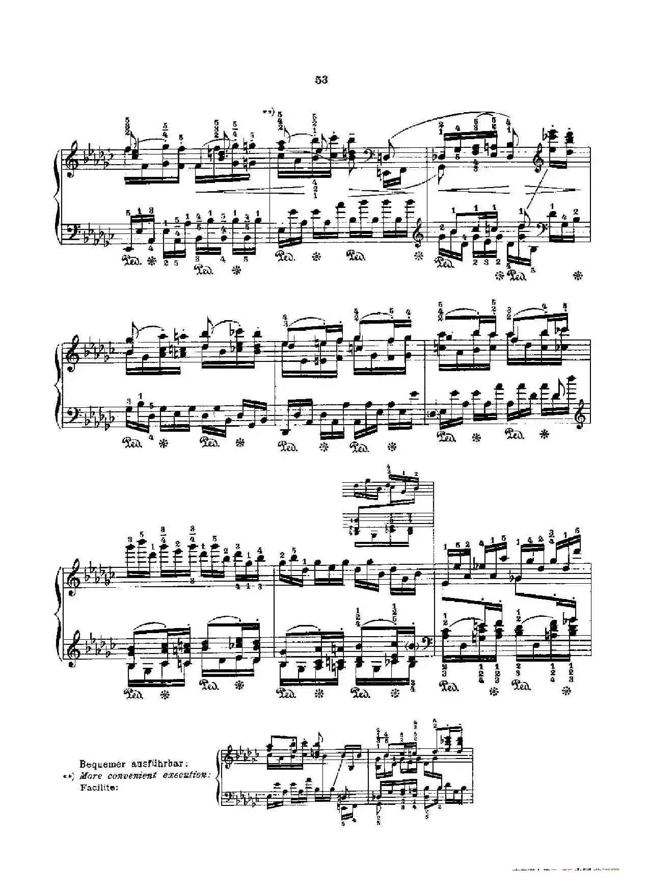 53首以肖邦练习曲为素材而作的练习曲（No.47）