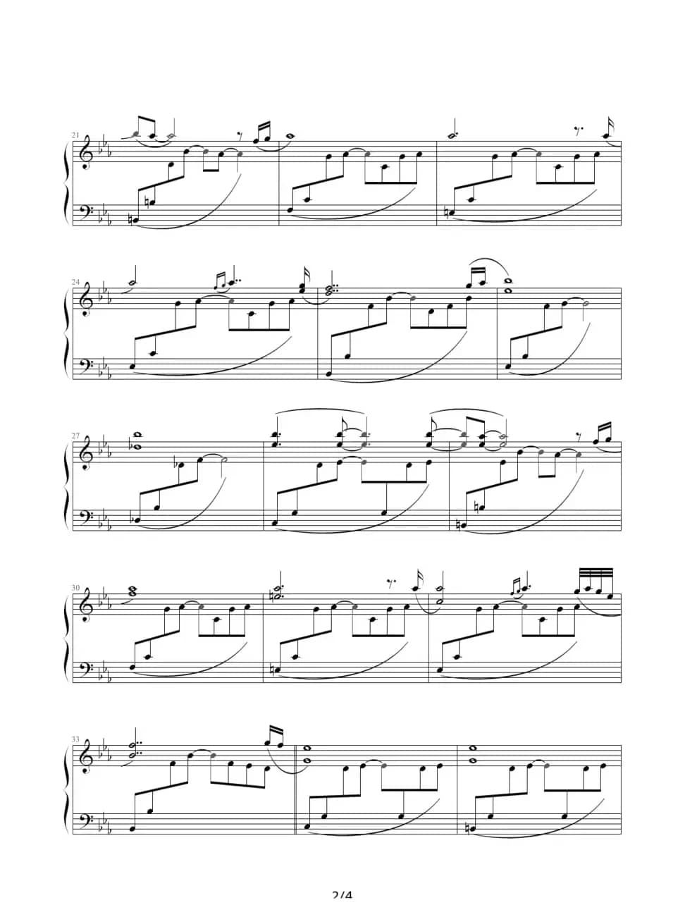 月光下的思念（巴特尔作曲版）