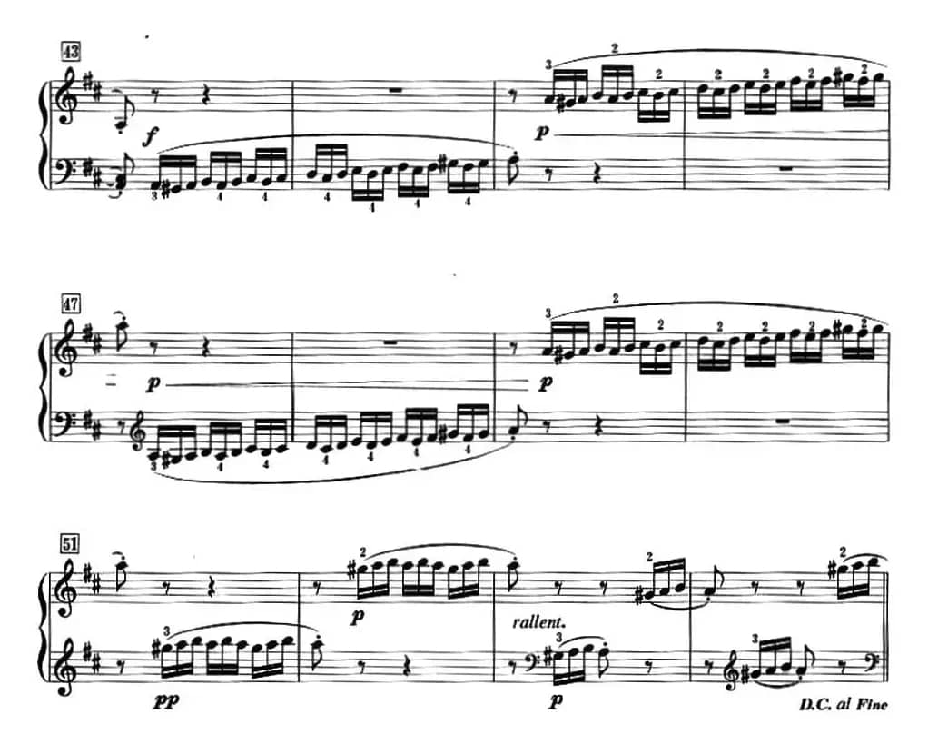 50首莱蒙钢琴练习曲 作品37（NO.48）