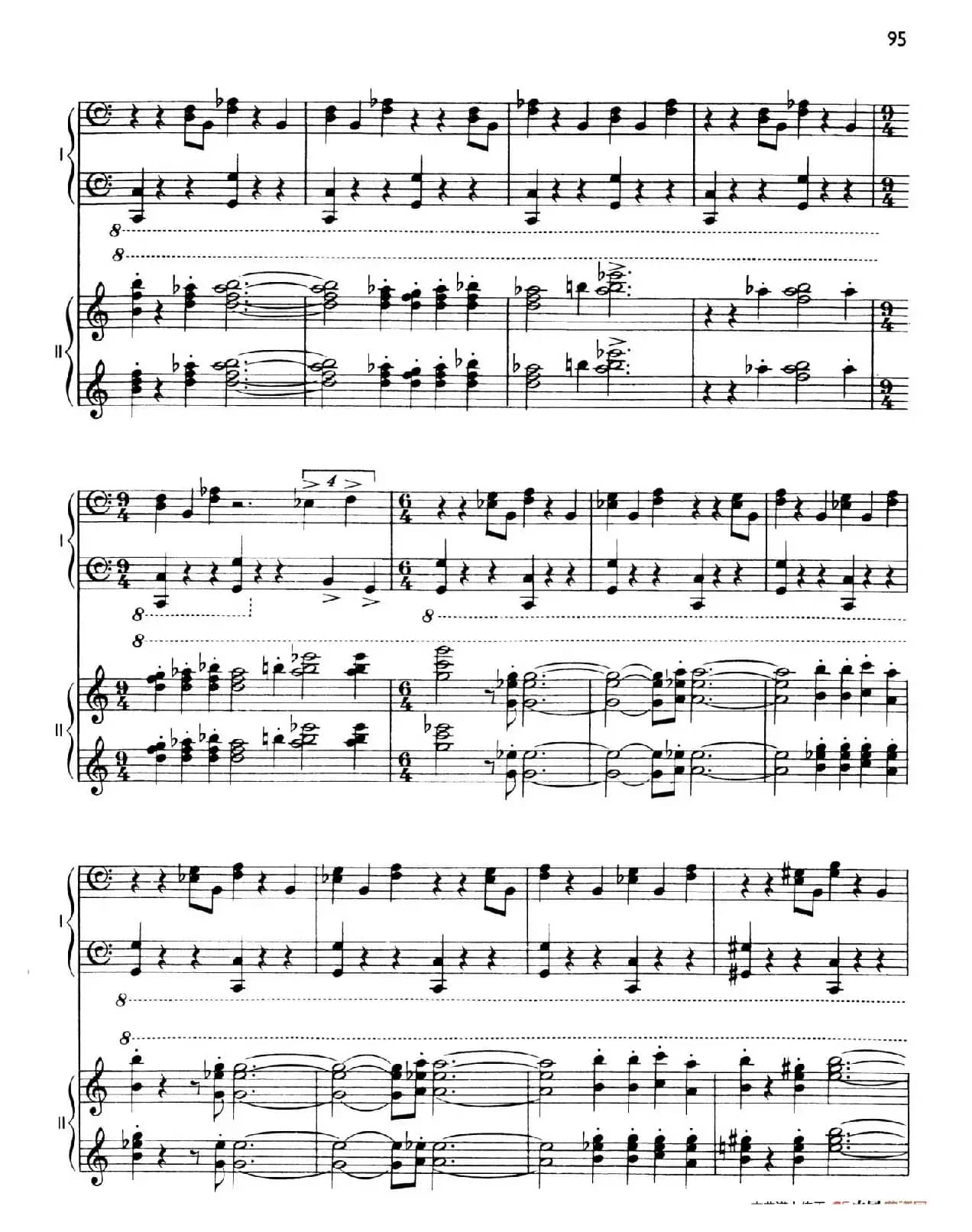 The Planets Op.32（双钢琴）（行星·第六乐章 天王星—魔术师）