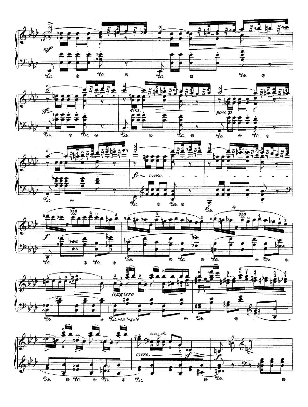 Trois Polonaises Op.71（3首波兰舞曲 No.3）