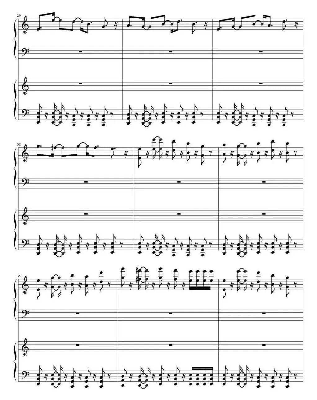 Higher （四手联弹）