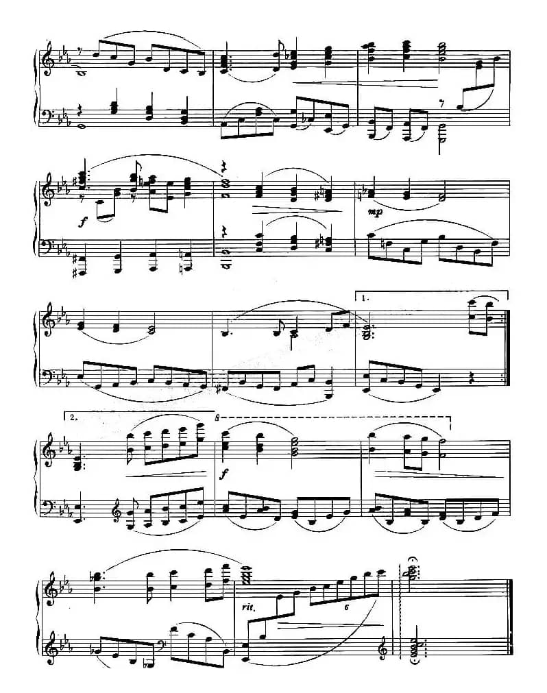 思乡曲（郑秋枫作曲版）