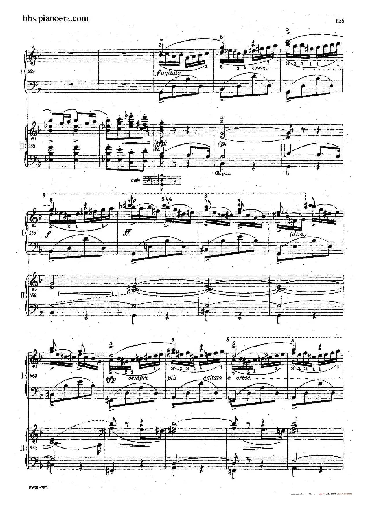 Krakowiak Grand Rondo de Concert Op.14(克拉科维克音乐会用大回旋曲·双钢琴版)