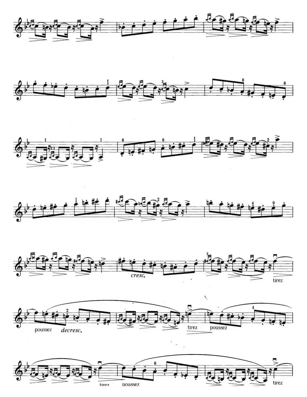 小提琴考级第四级：练习曲（6首）