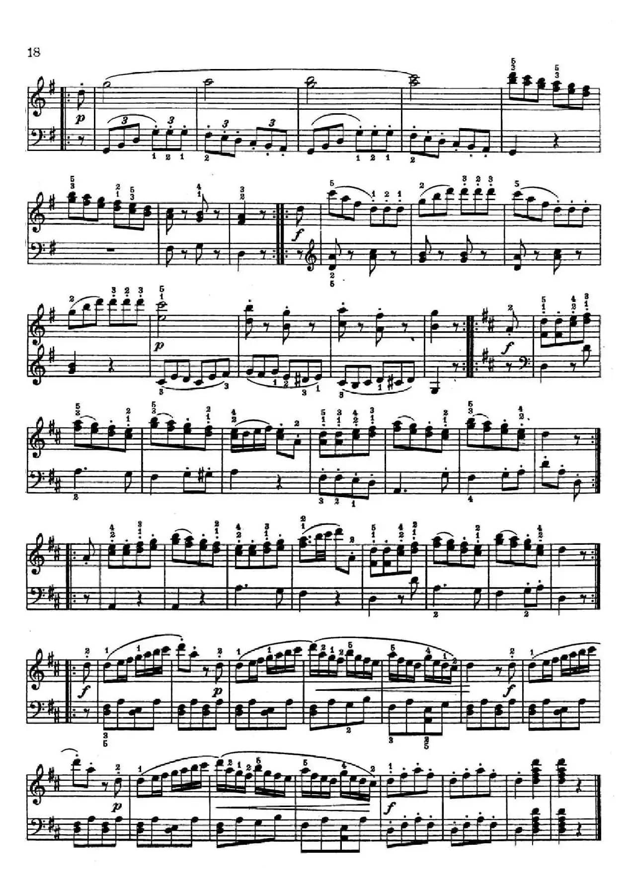 6 Viennese Sonatinas K.439b（6首维也纳小奏鸣曲·Ⅲ）