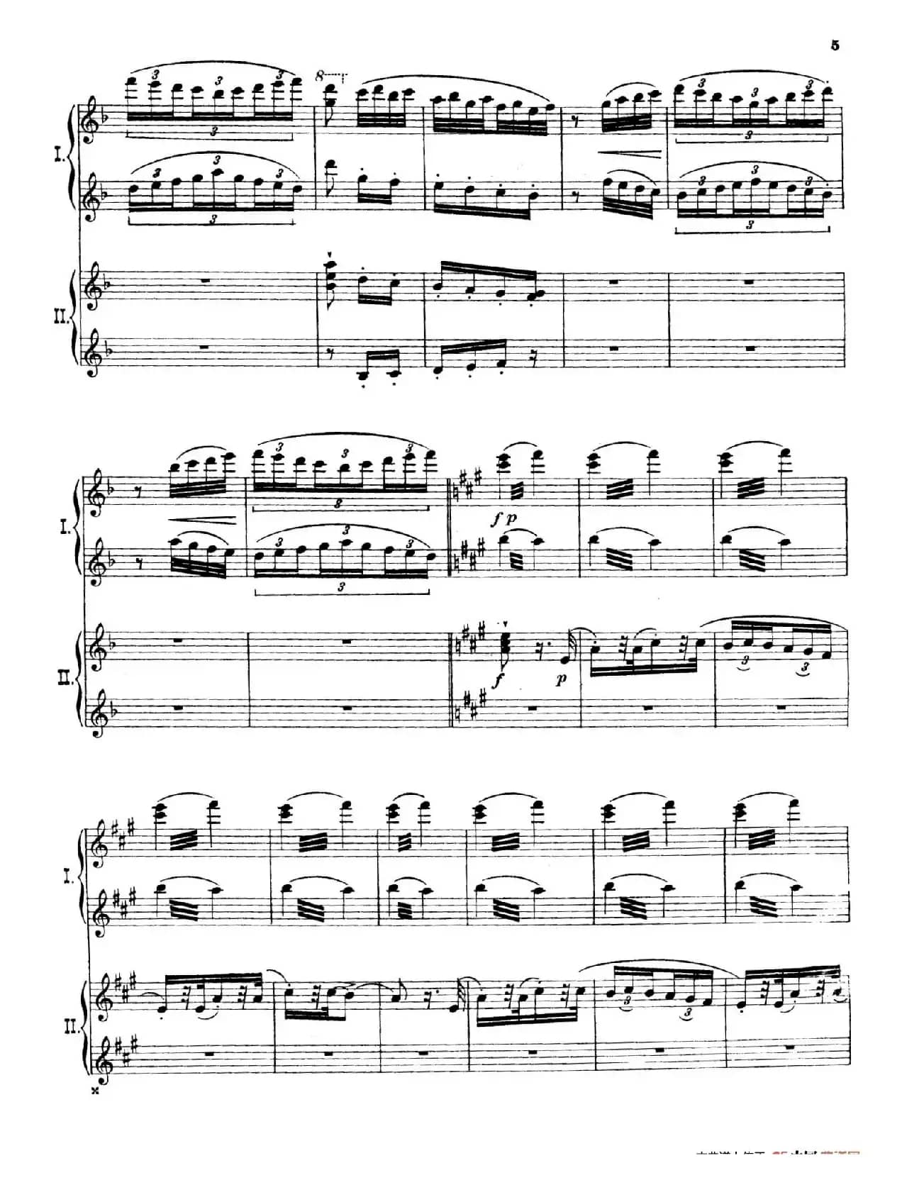 The Pines of Rome(交响诗《罗马的松树》·双钢琴)(第一部分:博尔盖塞别墅的松树)