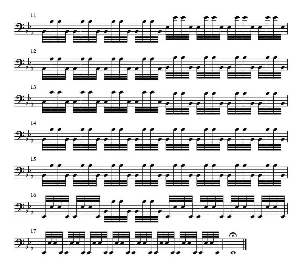 All parts of Winter（四季·冬天）（大提琴分谱）