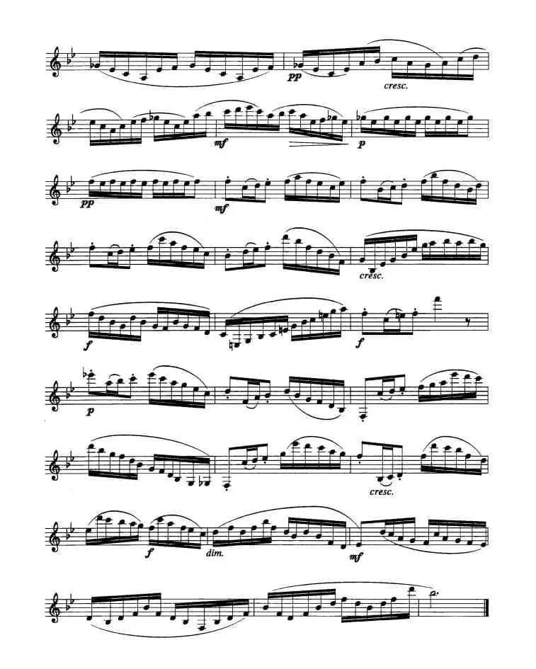 单簧管考级教材·第五级