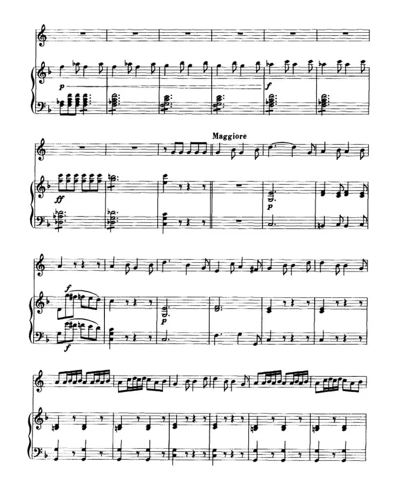 回旋曲（圆号+钢琴伴奏）