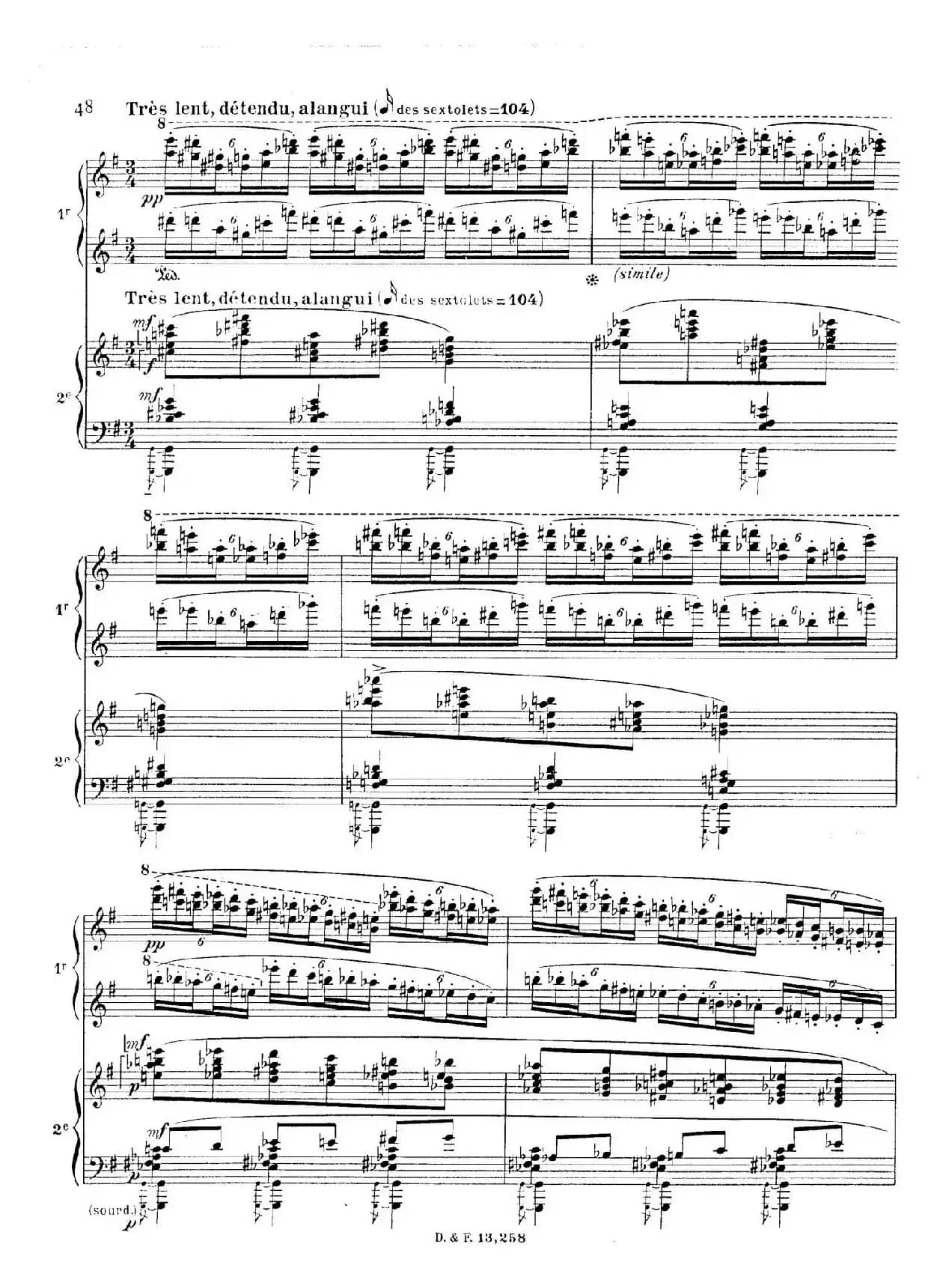 Visions de l'Amen（阿门的幻想·双钢琴·Ⅳ）