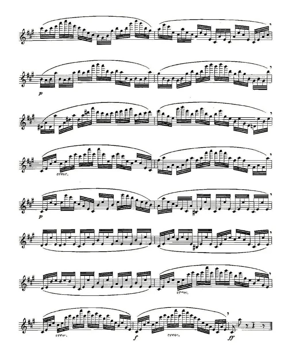 Moyse - 25 Studies after Czerny flute  [9]（25首改编自车尔尼作品的练习曲）