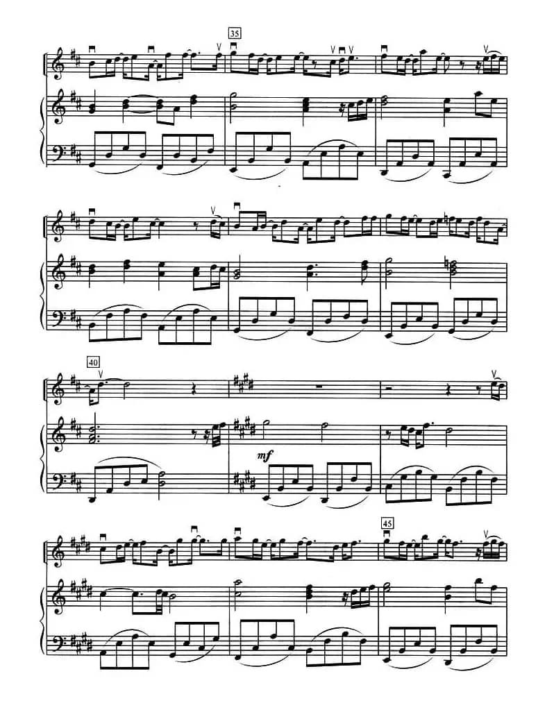 一千年以后（小提琴+钢琴伴奏）