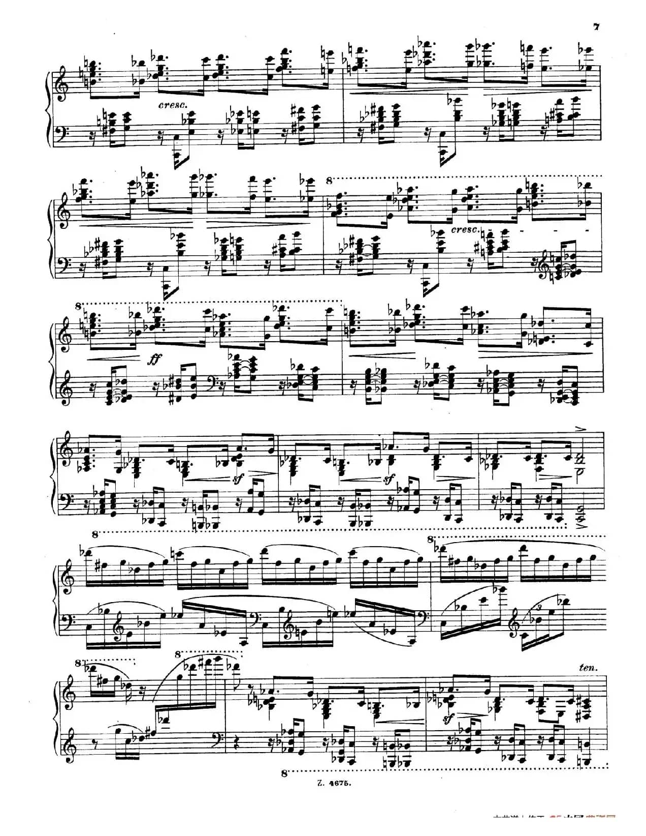 Charakterskizzen Op.40（个性素描 1. 幻影 Vision）