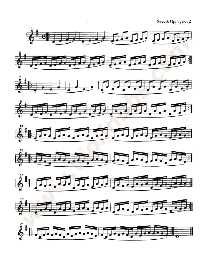 训练左手手指的颗粒性练习曲