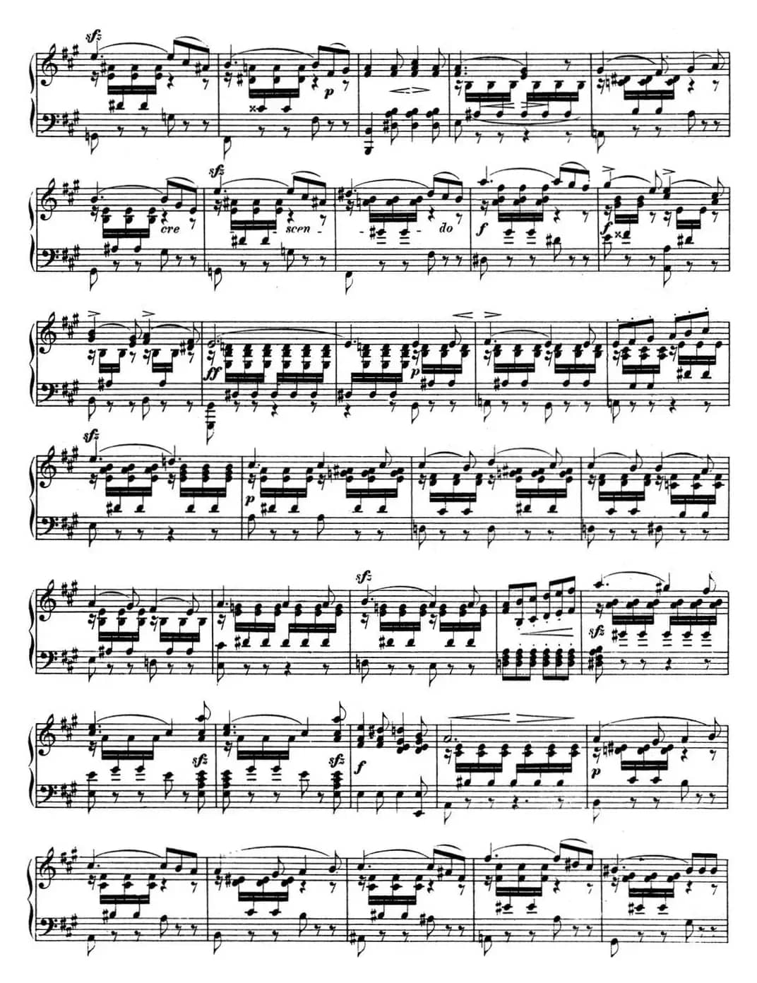 门德尔松无词歌Op.53（NO.6）