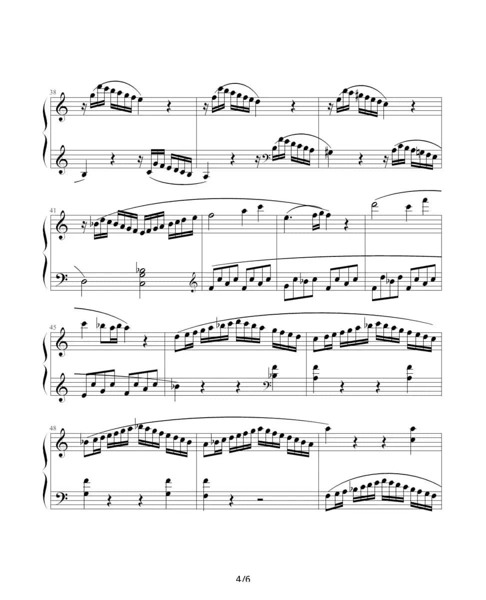 奏鸣曲 Sonatas K.545（Mozart 制谱版）