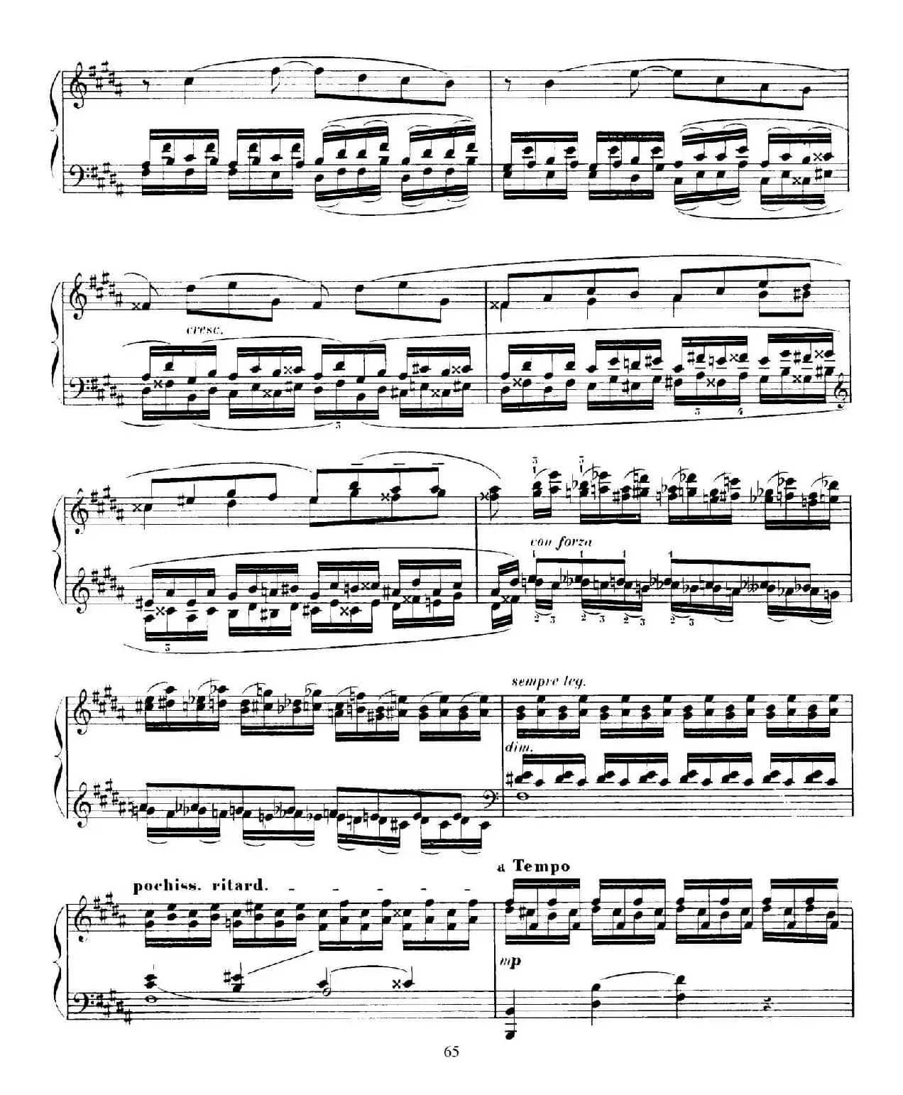 15 Etudes de Vortuosite Op.72(15首辉煌练习曲·15)