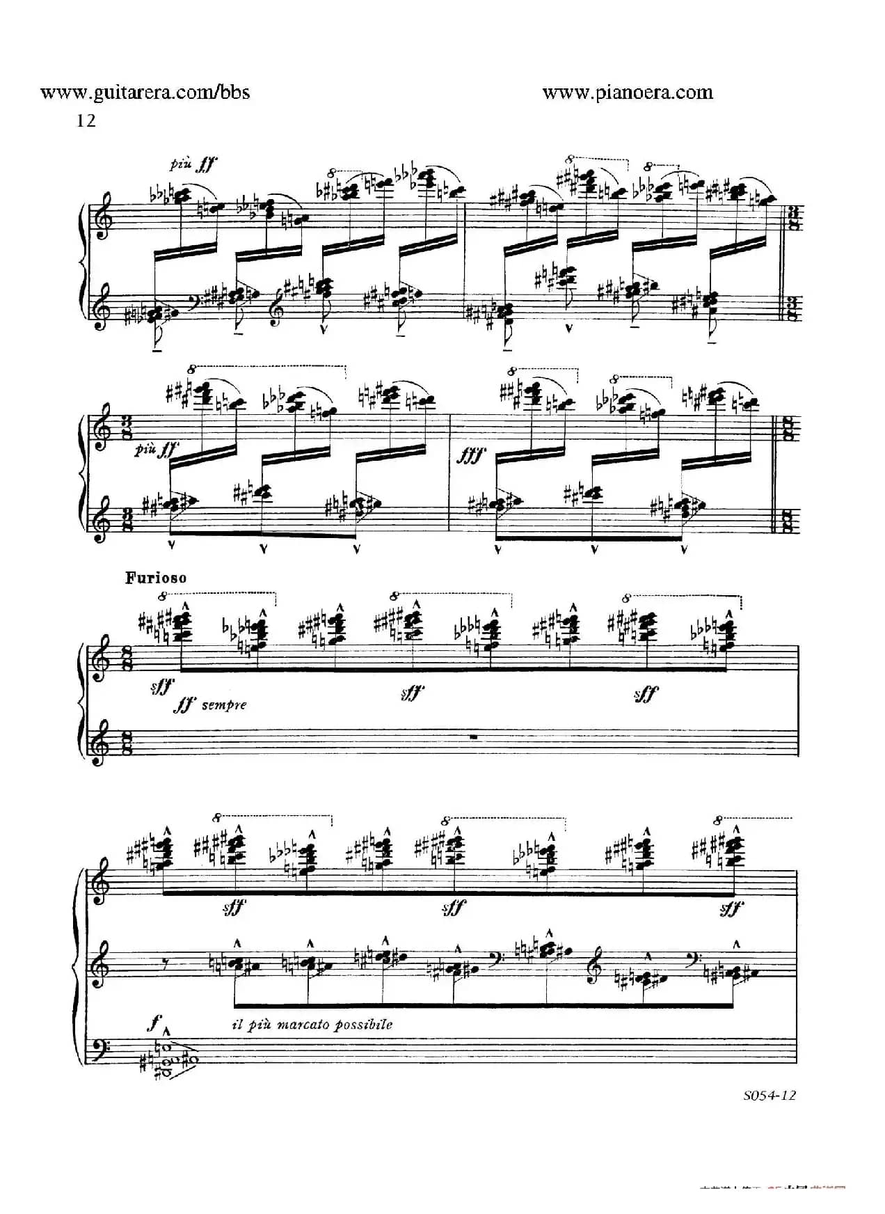 Danse Sauvage Op.13 No.2（野人之舞）