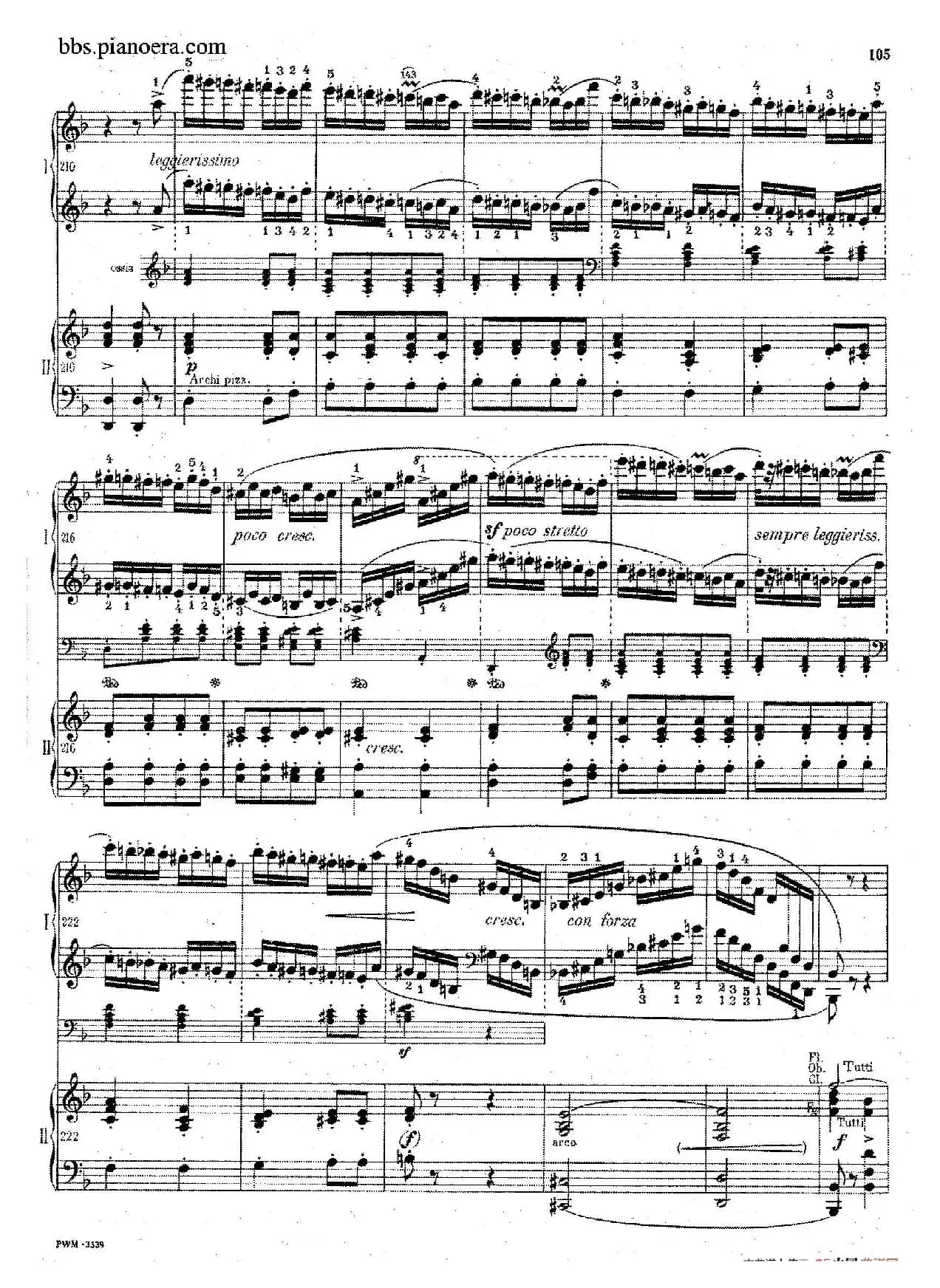 Krakowiak Grand Rondo de Concert Op.14(克拉科维克音乐会用大回旋曲·双钢琴版)