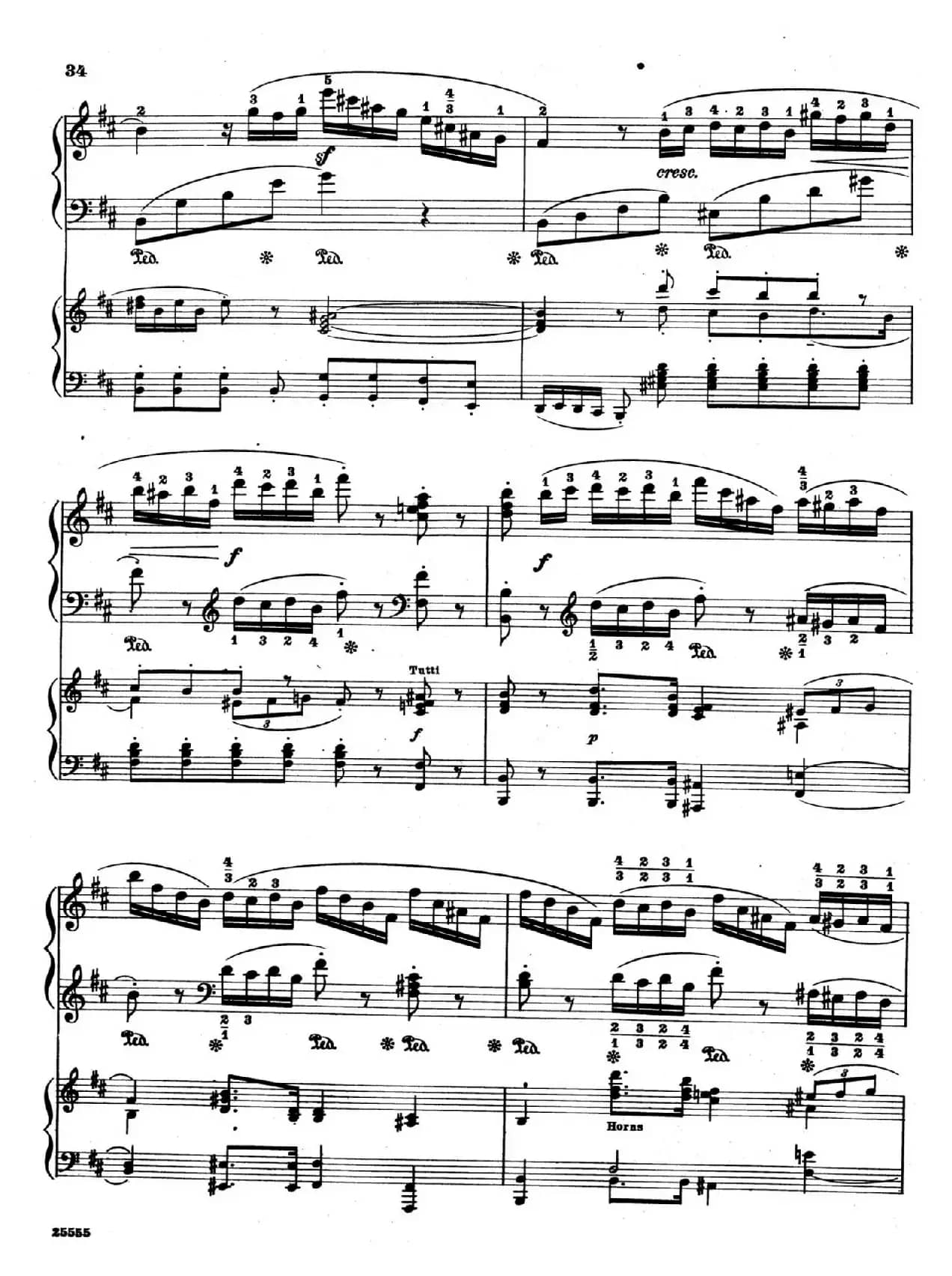 Capriccio Brillante in B Major Op.22（B大调华丽随想曲·双钢琴）