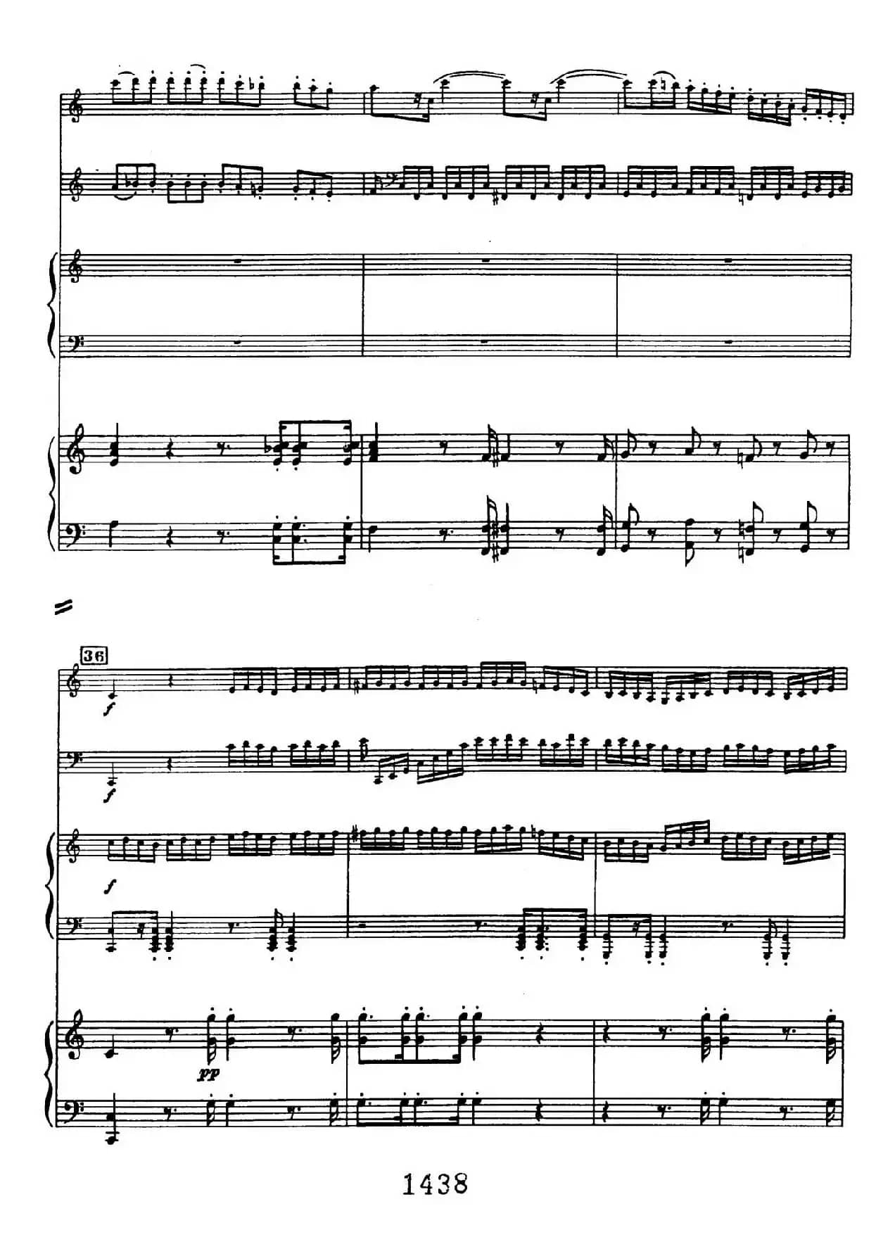 Triple Concerto in C Major Op.56(C大调三重协奏曲·双钢琴·Ⅰ)