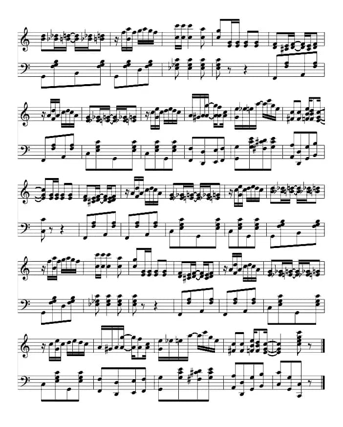 卖艺人（爵士钢琴）