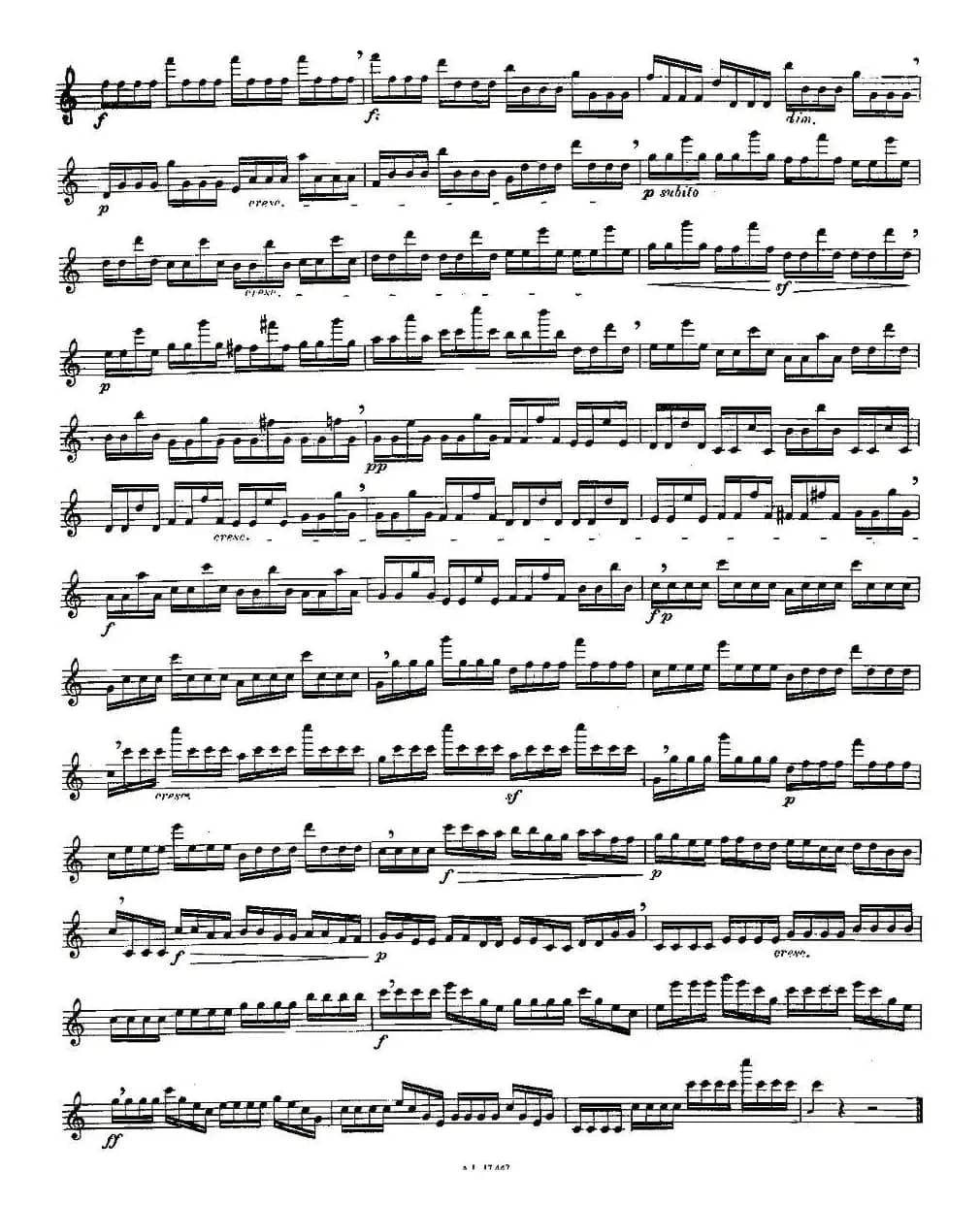 Moyse - 25 Studies after Czerny flute  [1]（25首改编自车尔尼作品的练习曲）