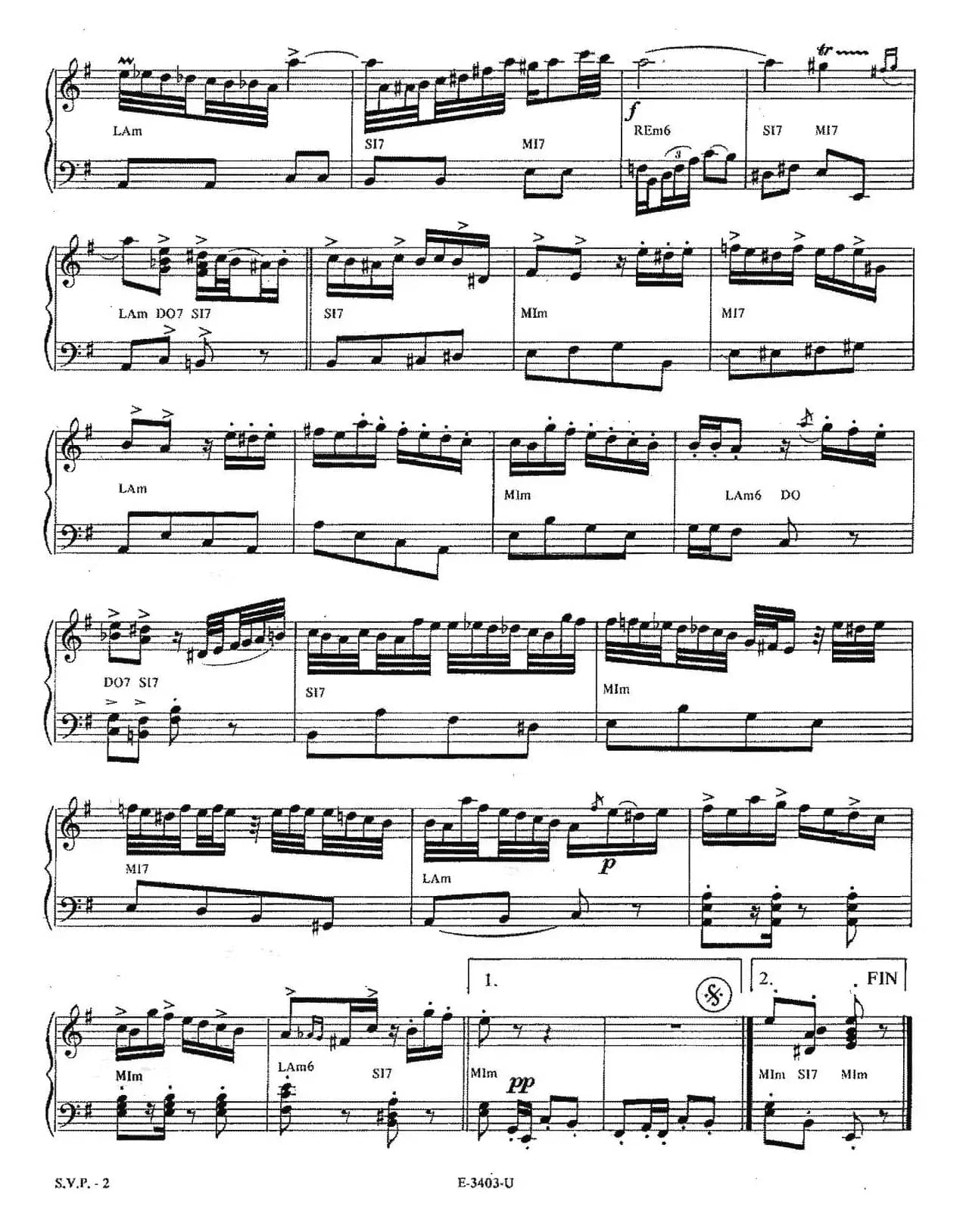 Piazzolla合集：7、S.V.P.