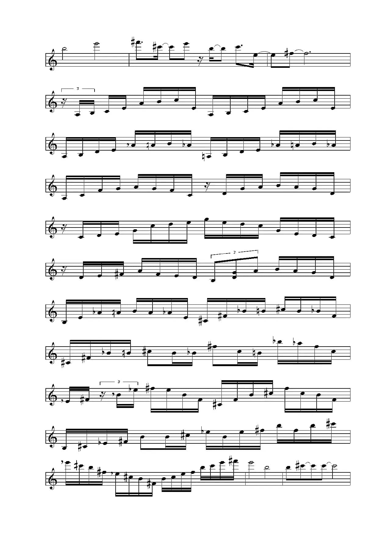 Red Hot（小提琴谱）