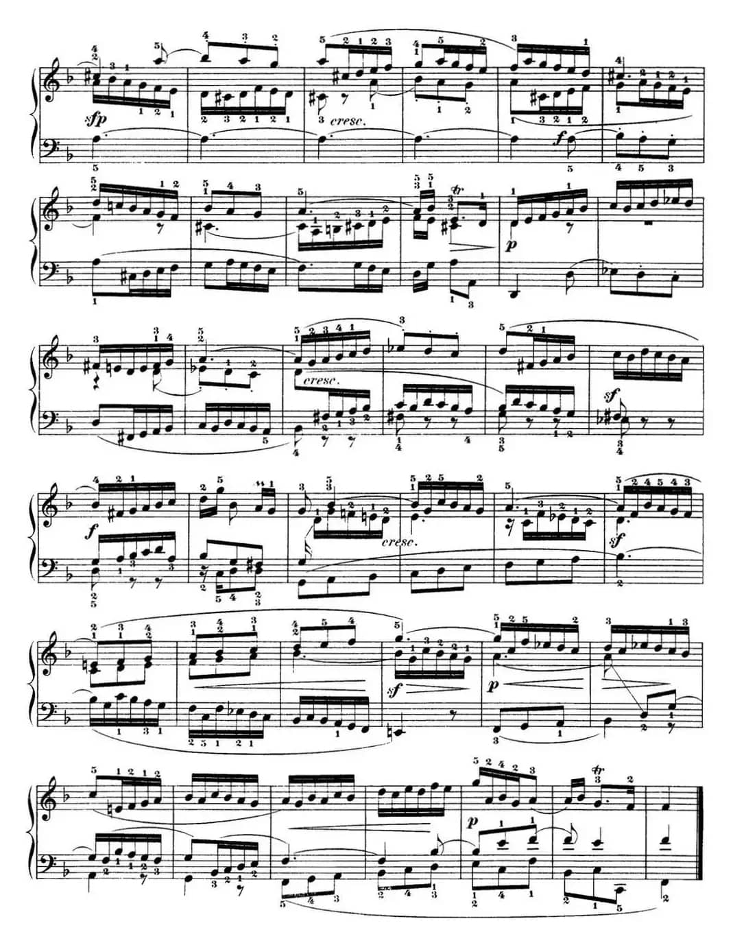 巴赫《平均律钢琴曲集·第一卷》之赋格曲（NO.11）