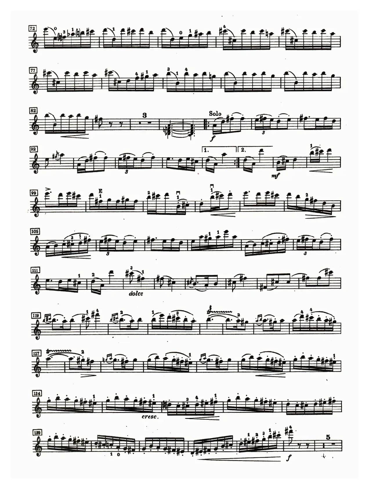 D小调小提琴协奏曲