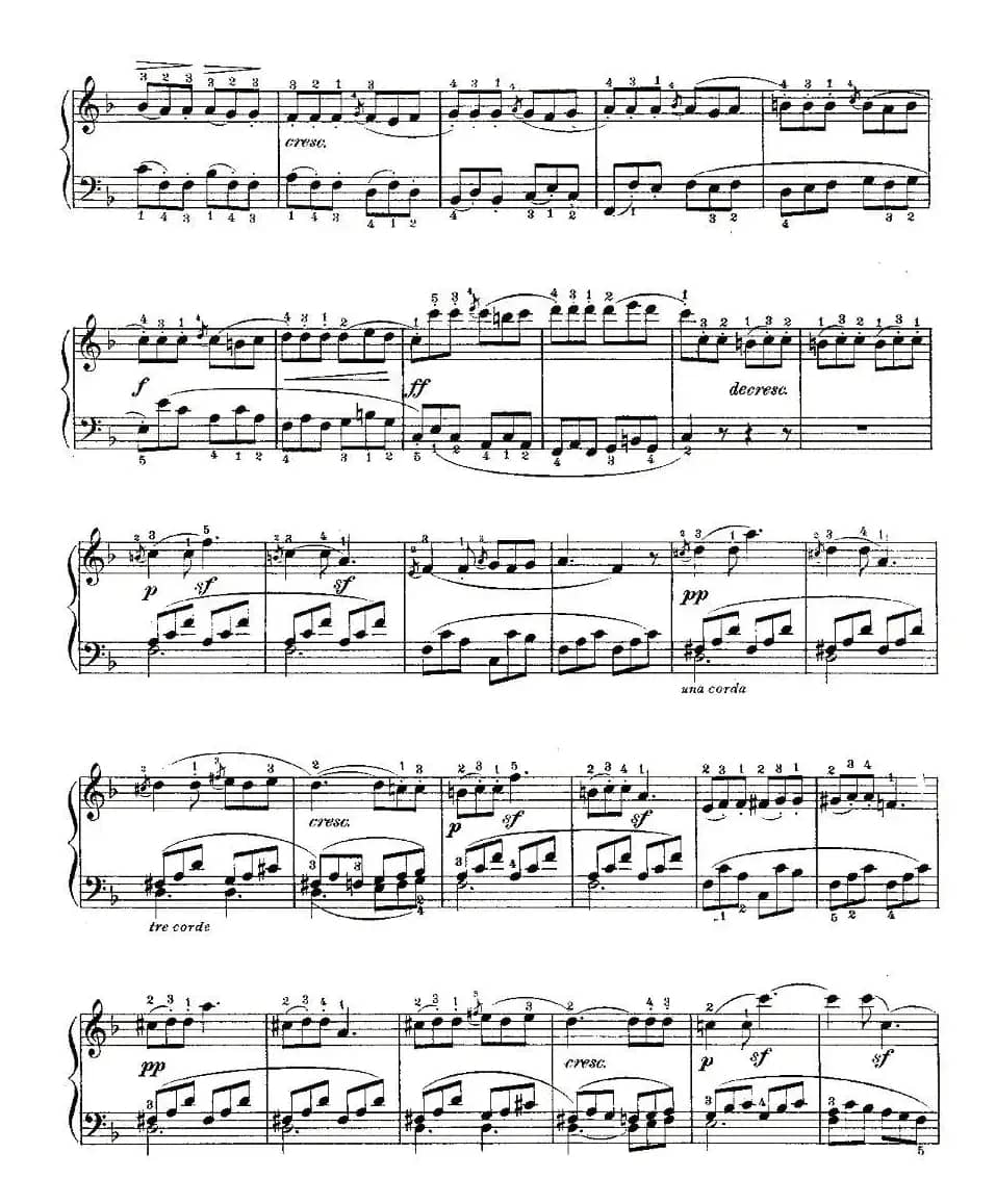 贝多芬钢琴小品（Bagatelles）（Op.33 之3）