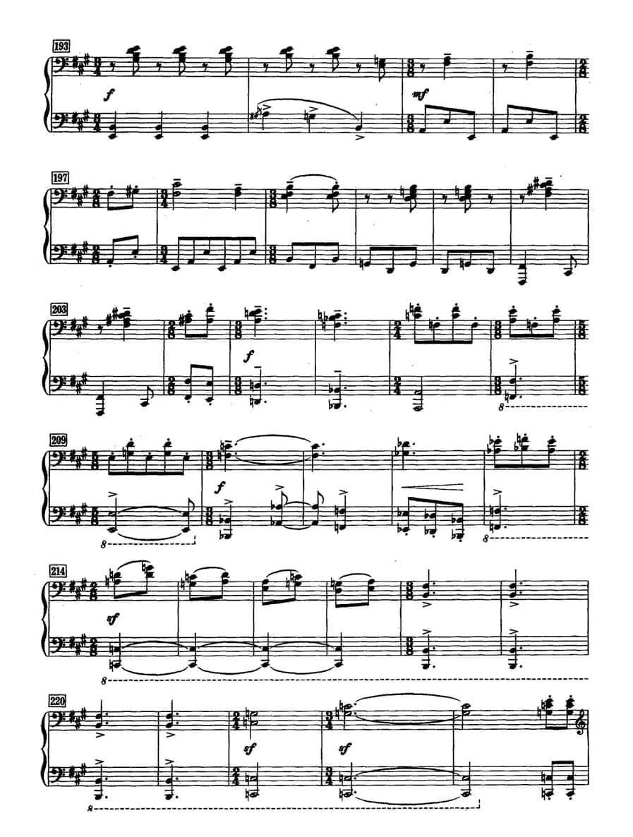 城市舞曲（四手联弹）