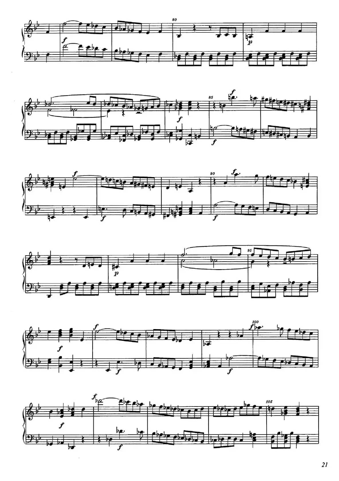 降B大调钢琴奏鸣曲 （Piano Sonata in B-flat Major Op.1）