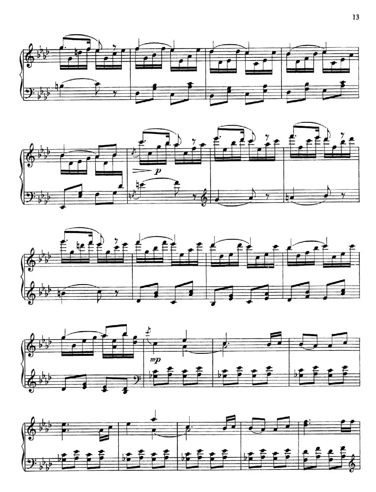 The Flowers（花之组曲）（Op.85.Nr.4）