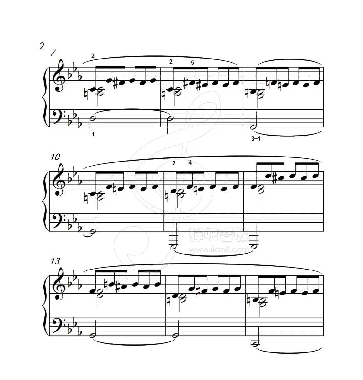 练习曲 11（克拉莫钢琴练习曲60首）