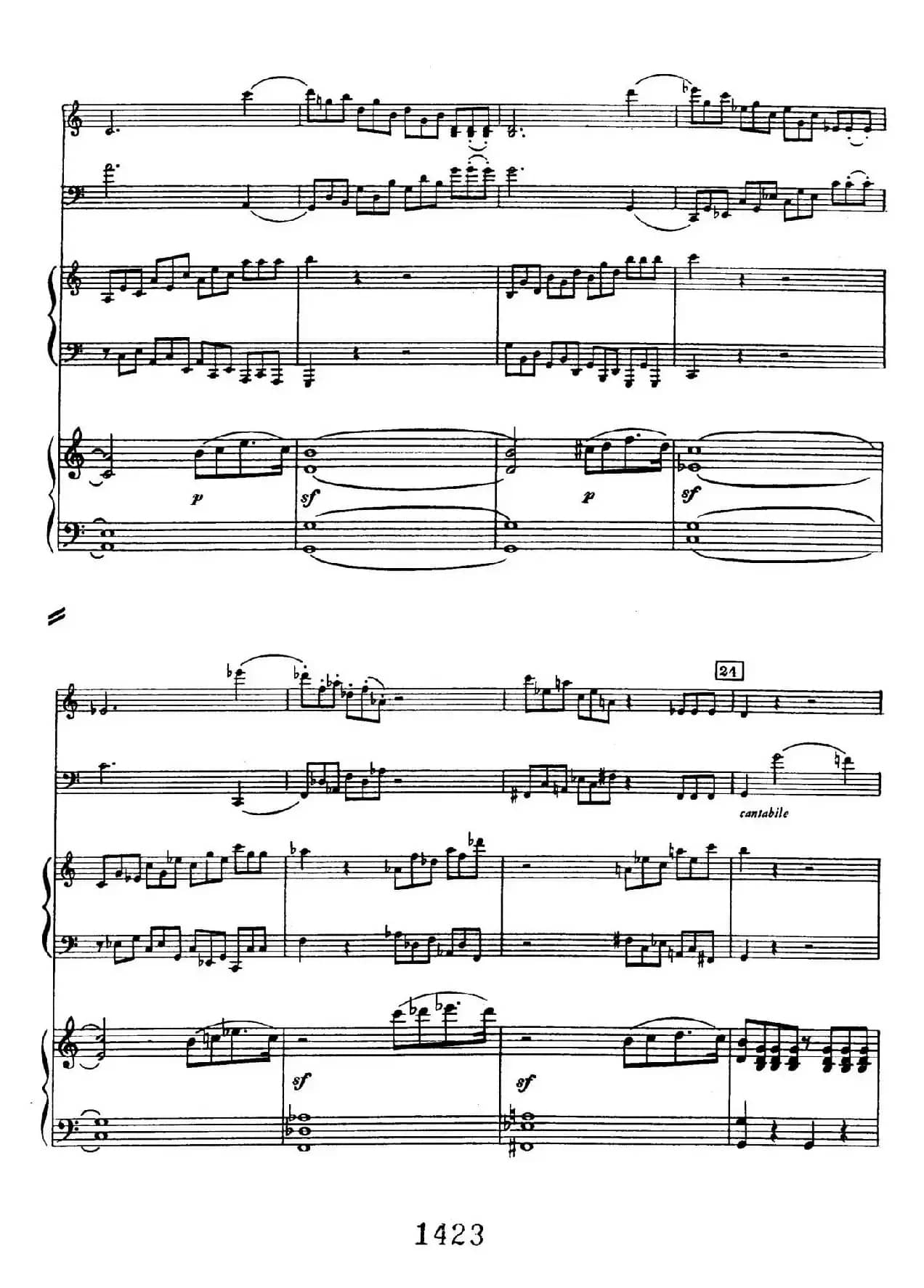 Triple Concerto in C Major Op.56(C大调三重协奏曲·双钢琴·Ⅰ)