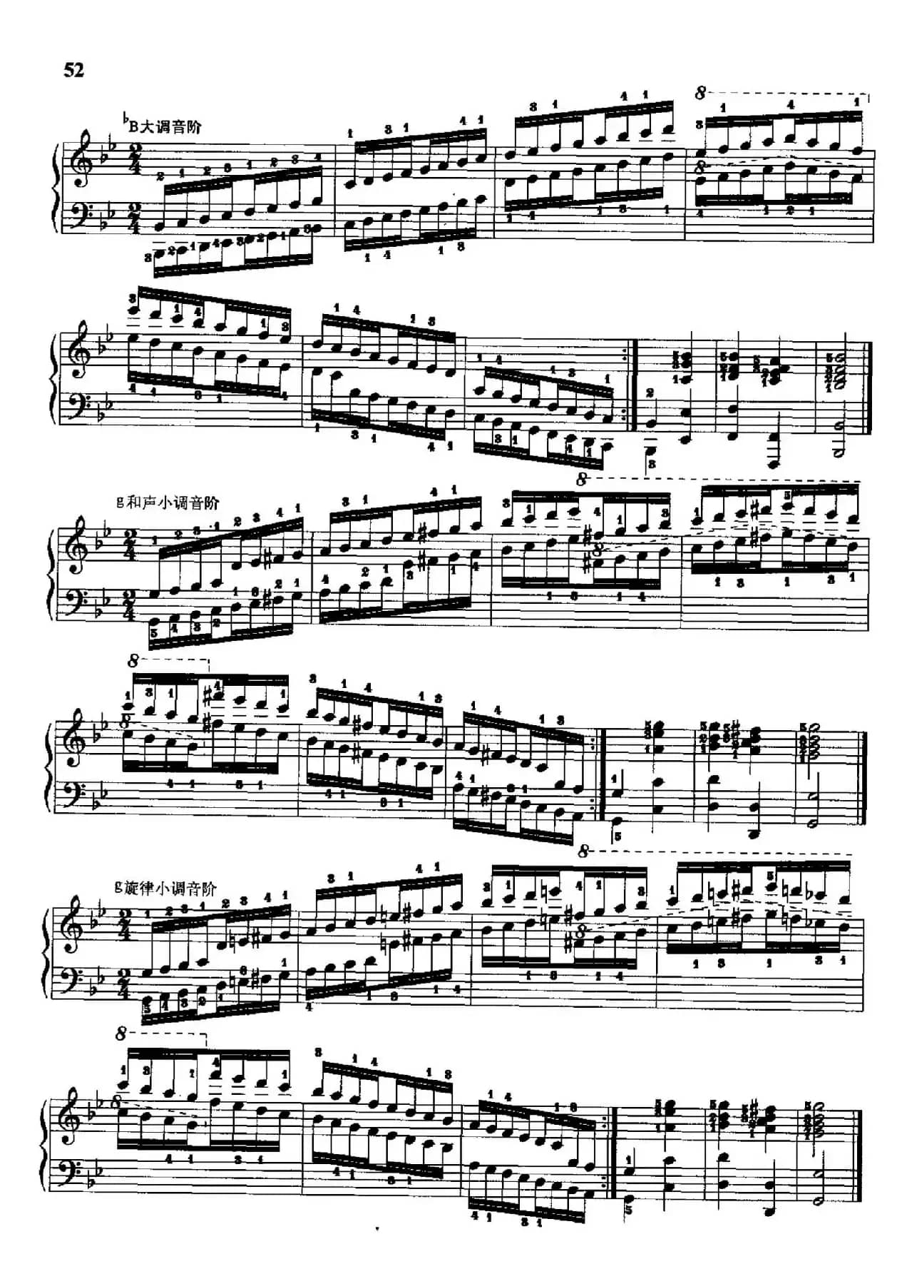 哈农钢琴练指法（第二部分·39）