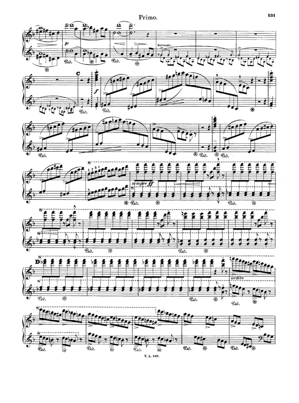 Die Ideale S·596c - 4 Hs（理想·四手联弹版）