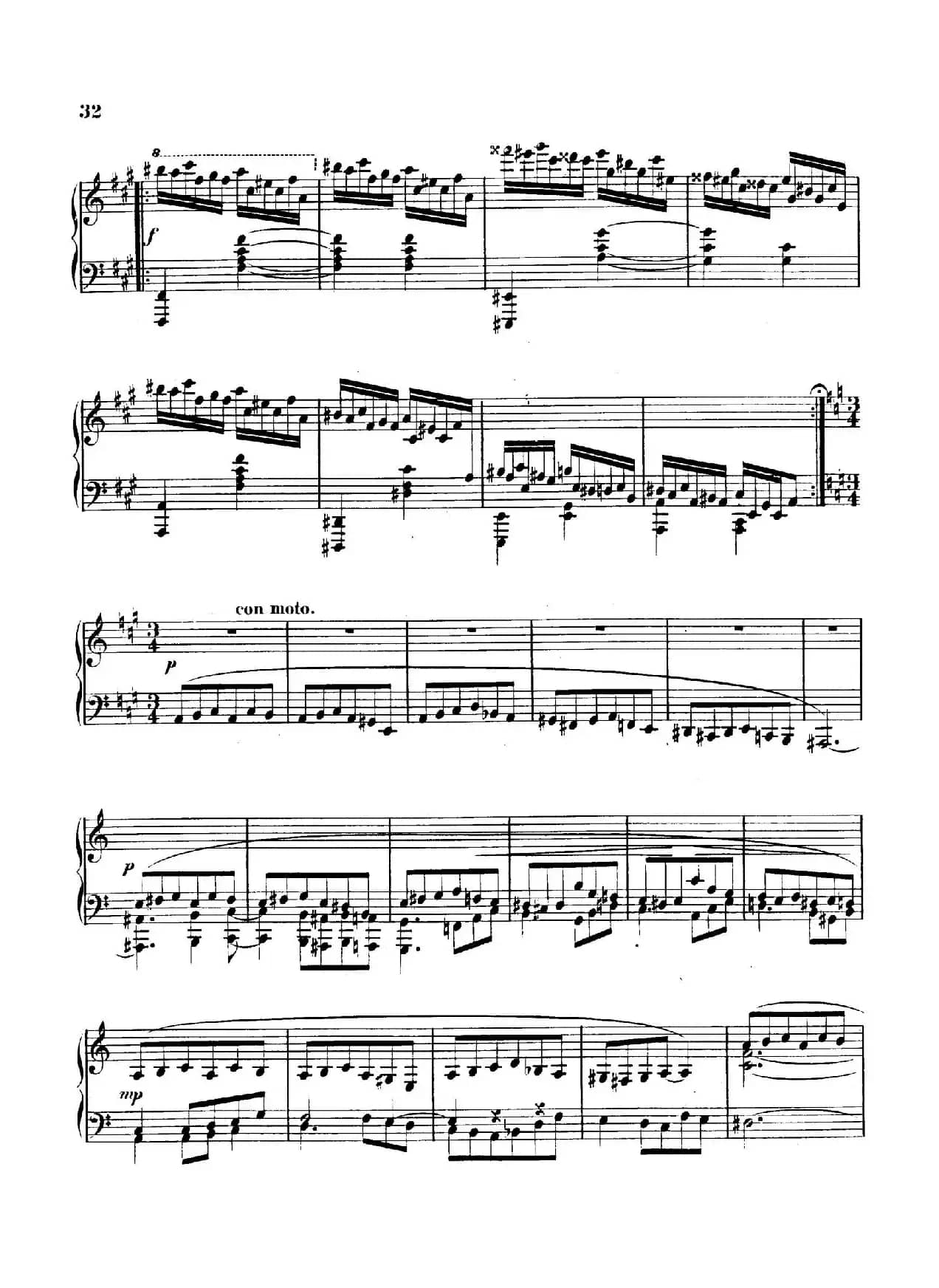 Variations on Yankee Doodle from Miscellenies Op.93（扬基嘟得主题变奏曲）