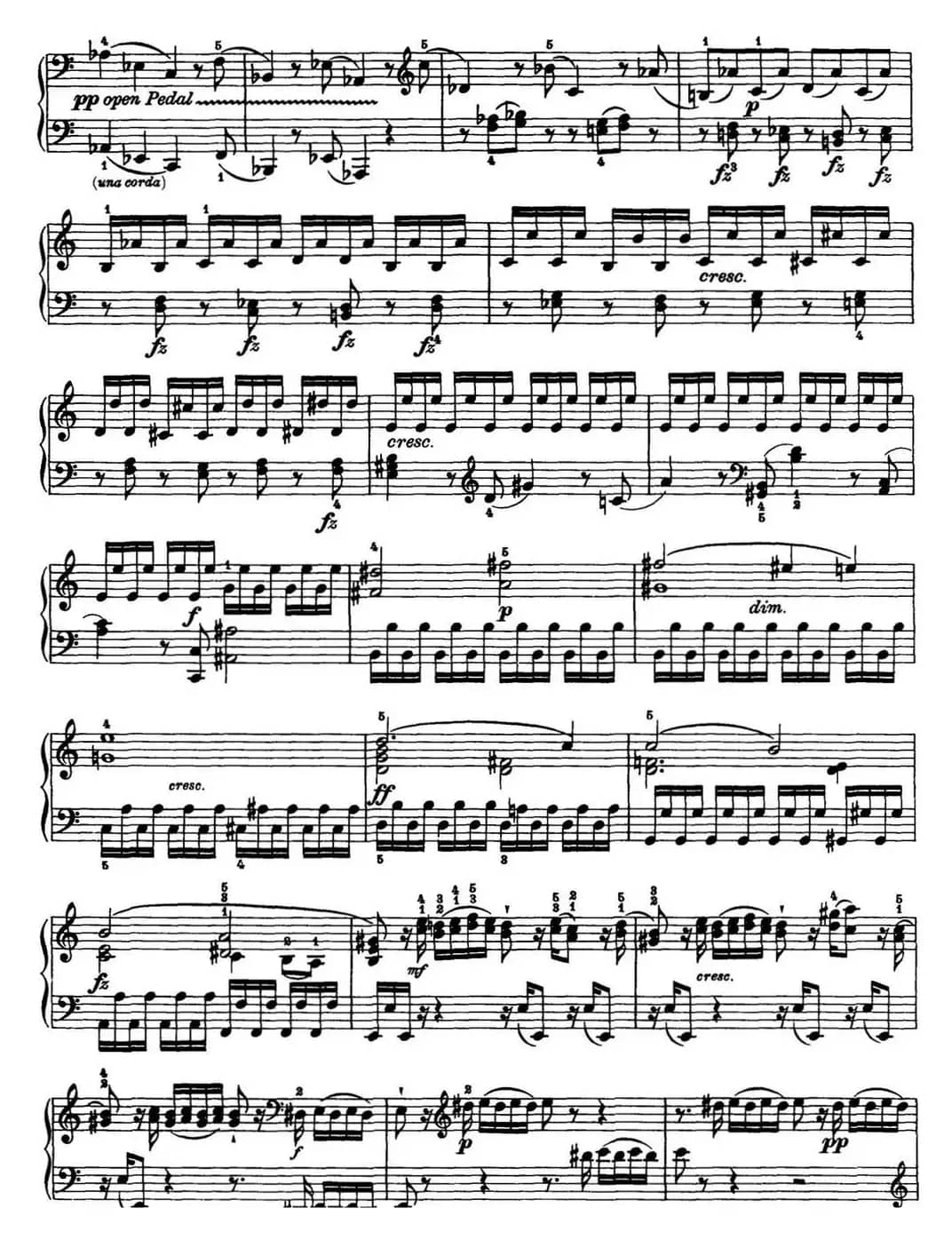 海顿 钢琴奏鸣曲 Hob XVI 50 in C major