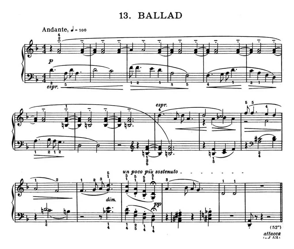 For Children Sz.42（献给孩子们·13）