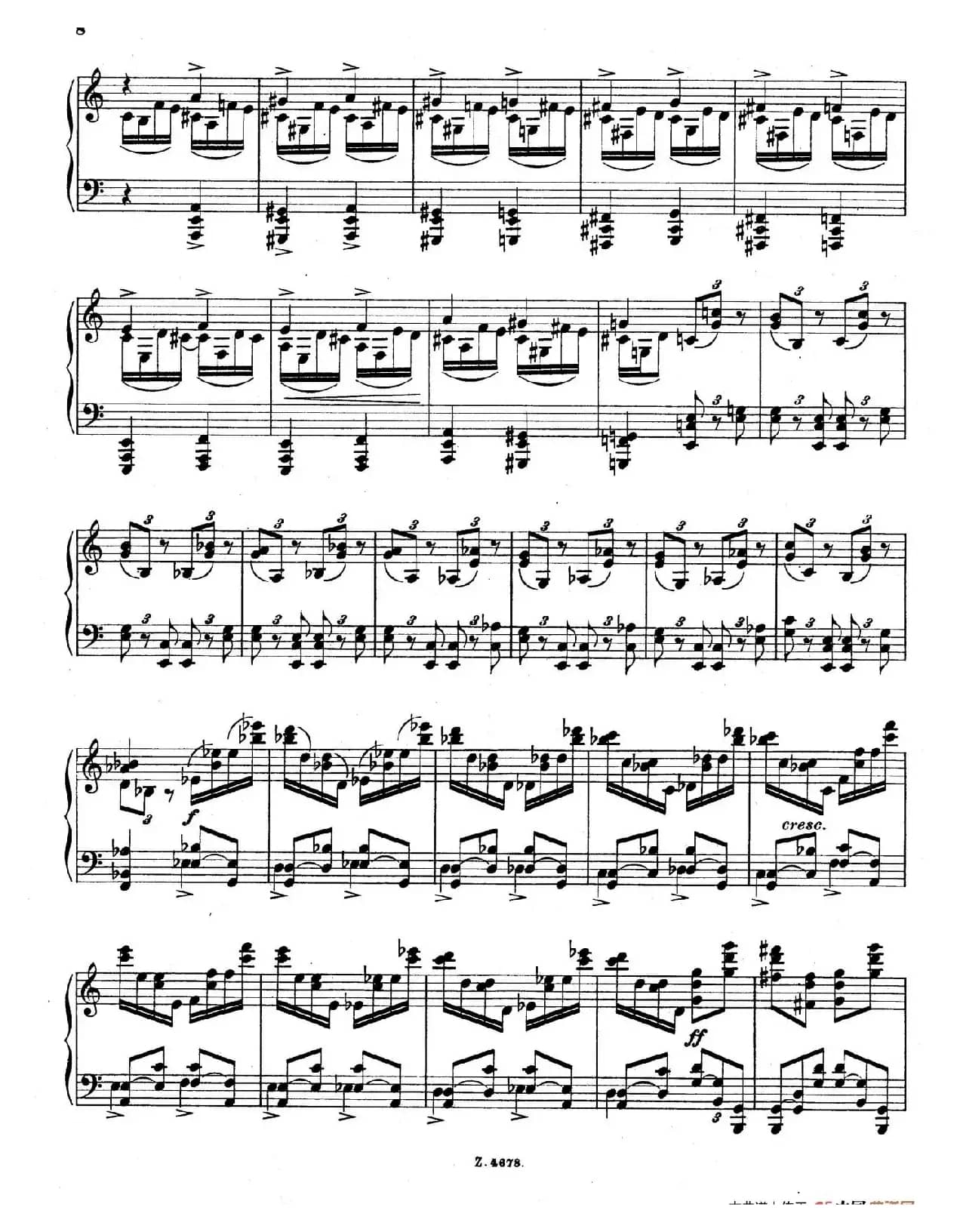 Charakterskizzen Op.40(个性素描 4. 万花筒 Kaleidoskop)