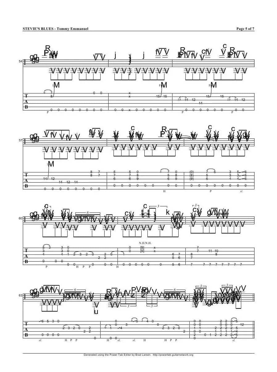 tommy emmanuel：stevies blues（指弹吉它）