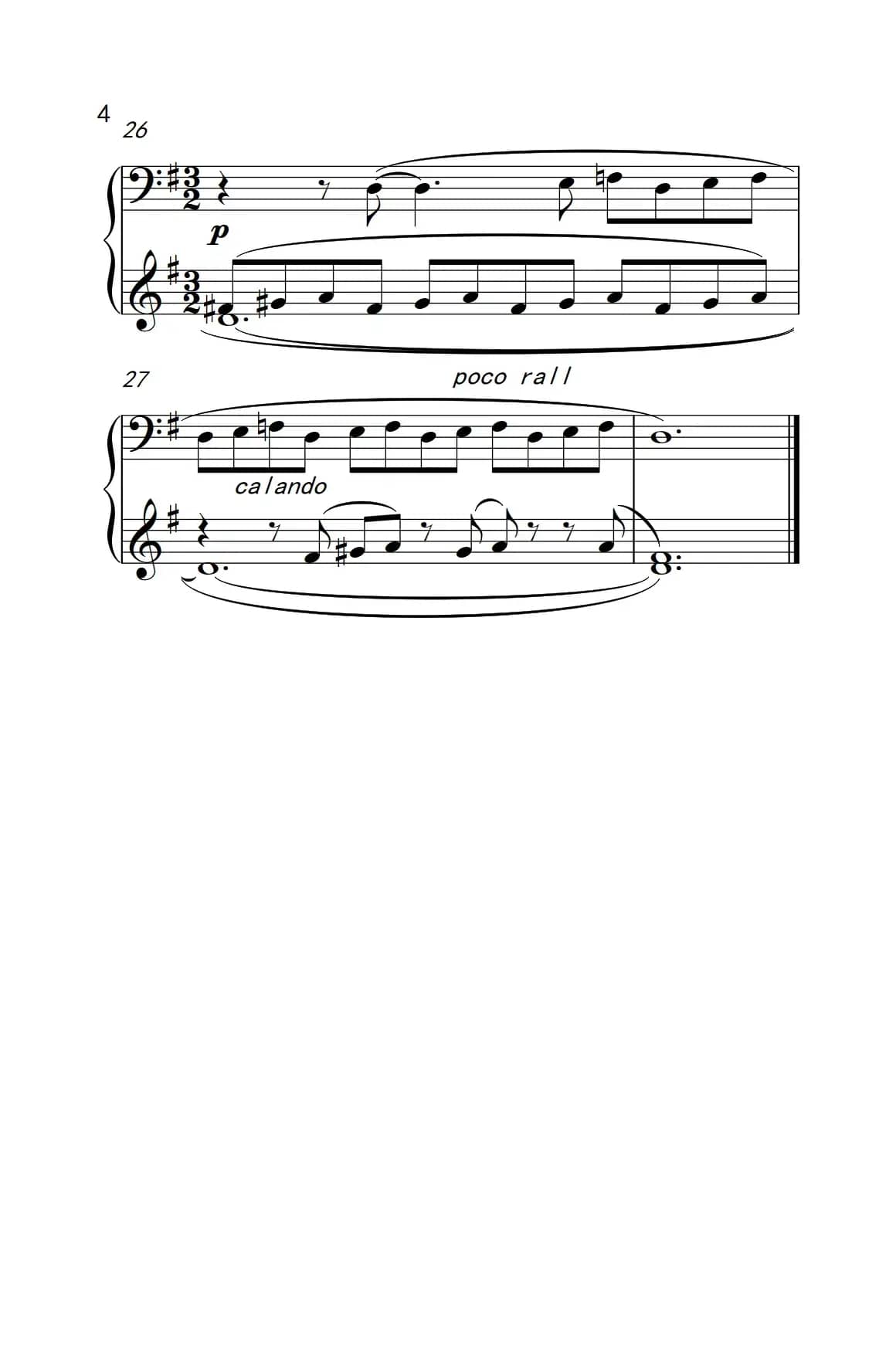 布列舞曲（巴托克 小宇宙 钢琴教程 4）