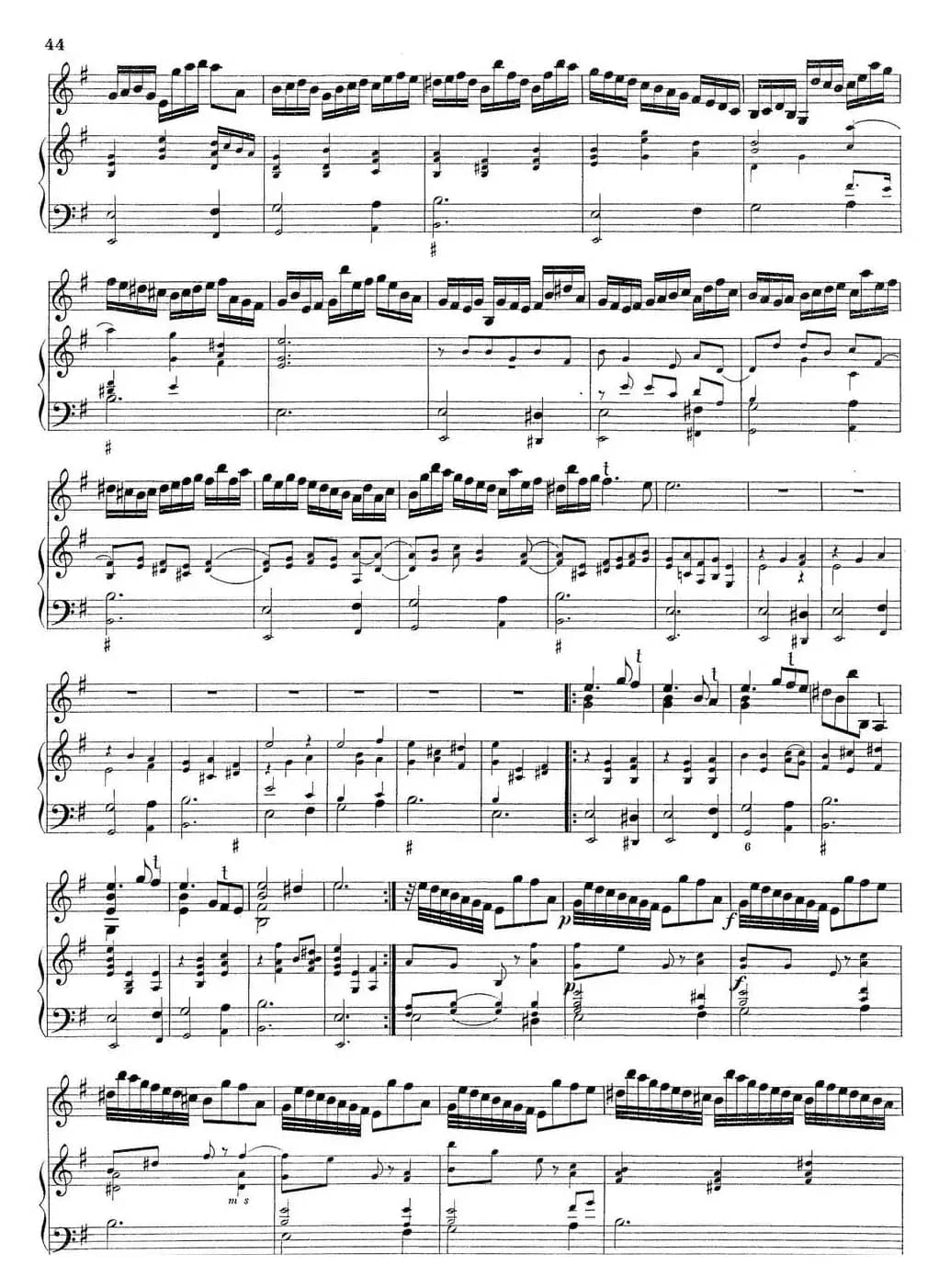 Biber Violin Sonata V（小提琴+钢琴伴奏）