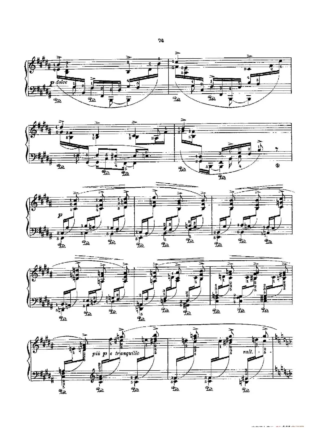 53首以肖邦练习曲为素材而作的练习曲（No.30）